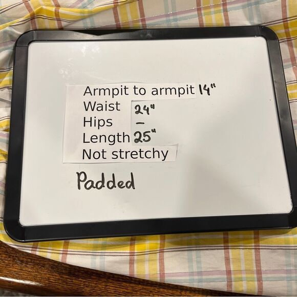 Strapless plaid Multicolor mini dress size extra small - Picture 10 of 13